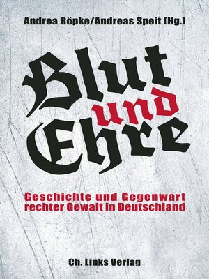 cover image of Blut und Ehre
